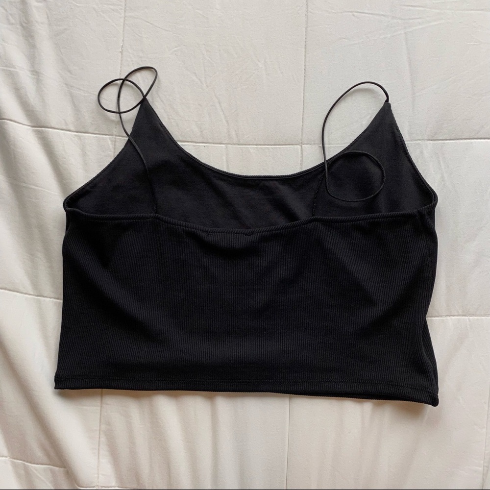 Zara Ribbed Crop Tank